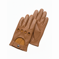 TELLARO Leather Driver Gloves – Brown
