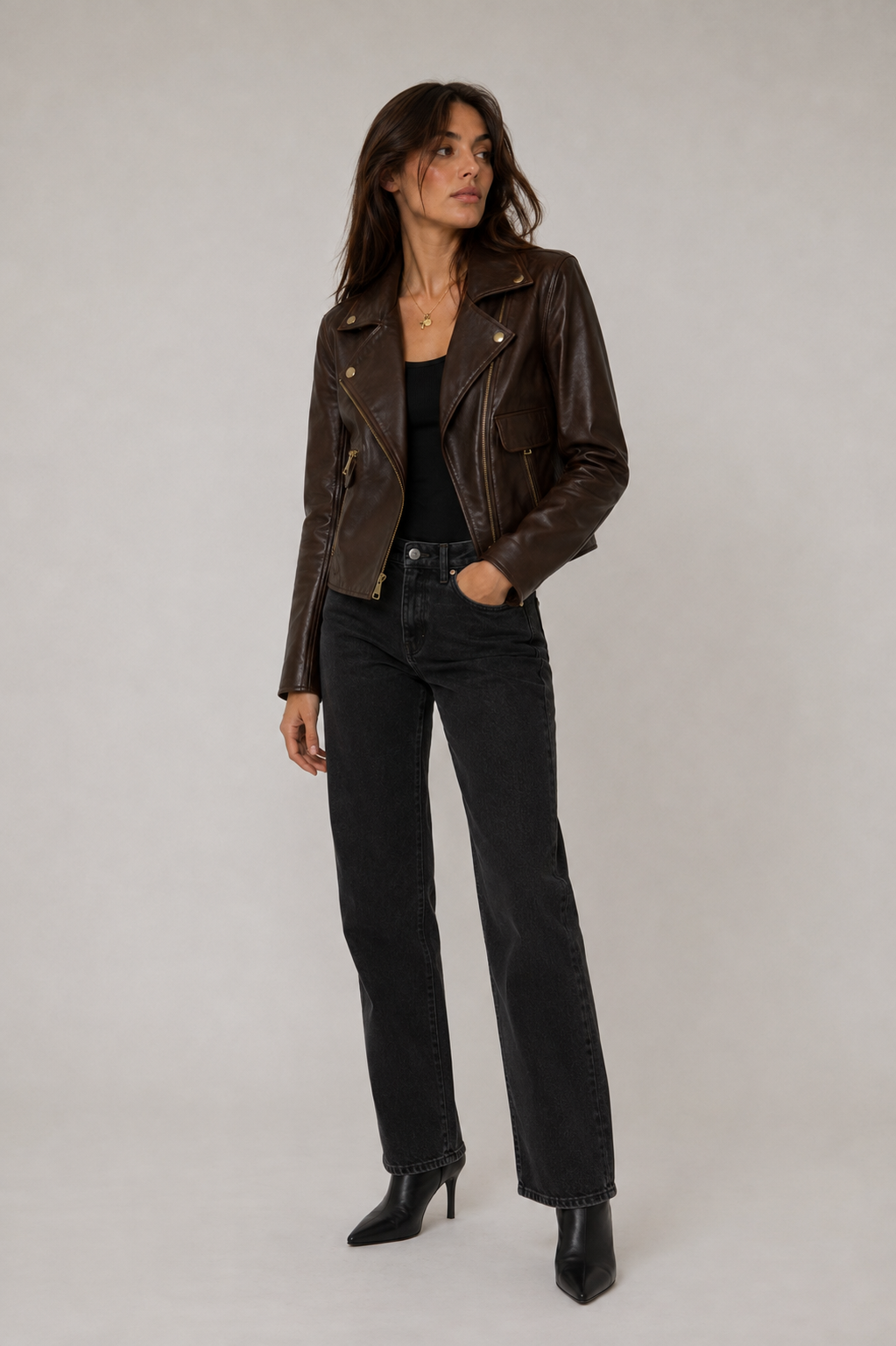 Bruna Leather Jacket