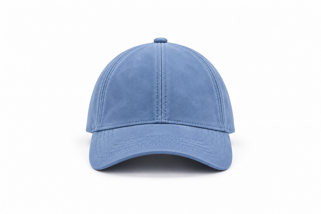 Suede Cap - Riviera Blue