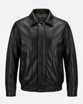 Corso Leather Bomber Jacket