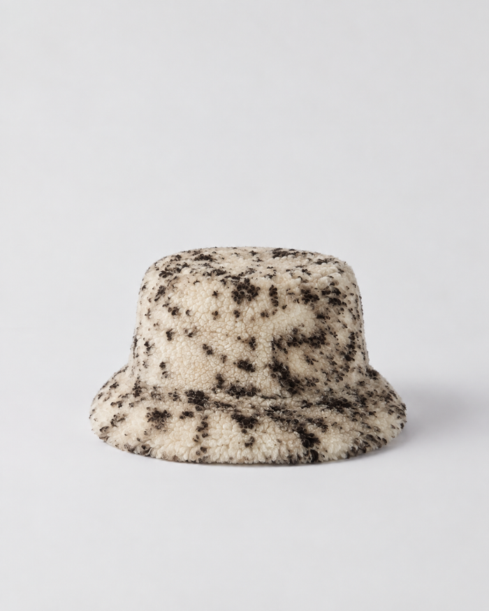 Fur Bucket Hat - Cookie