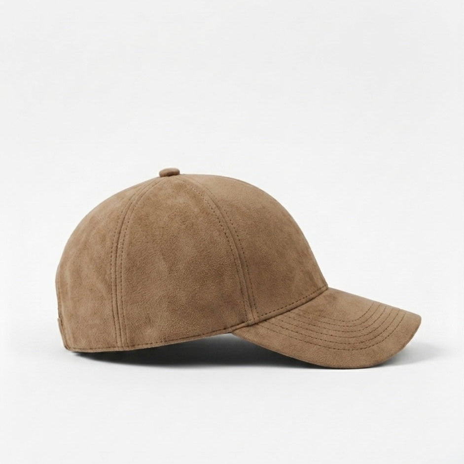 Suede Cap - Taupe