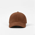 TELLARO Suede Leather Baseball Cap - Brown