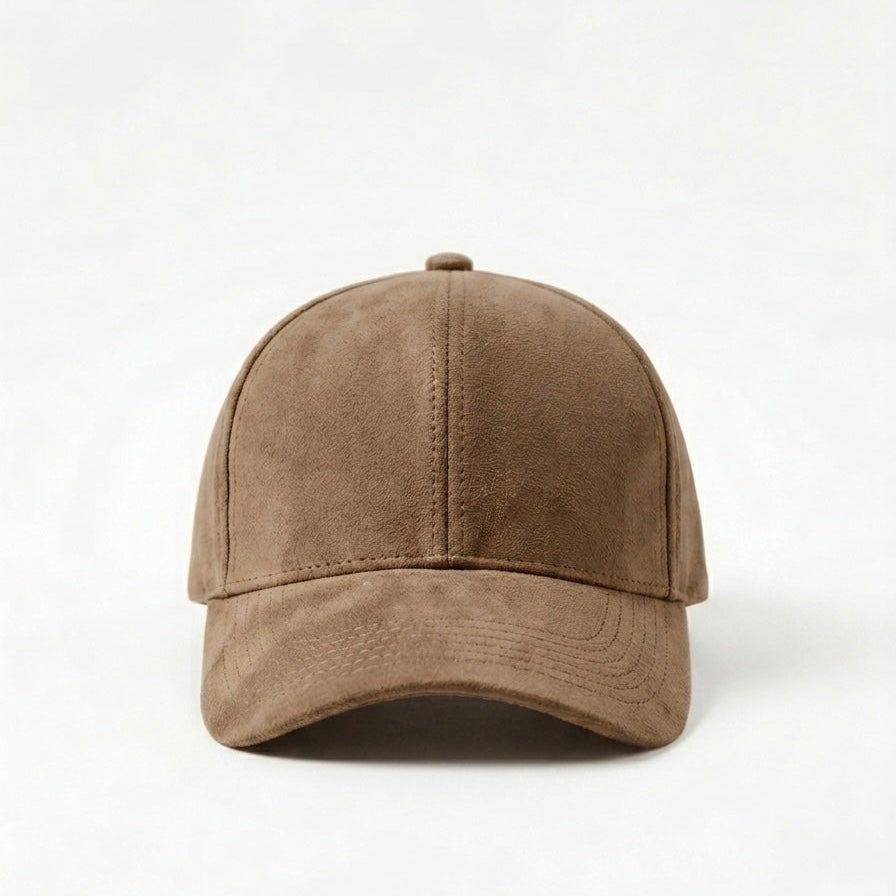 Suede Cap - Taupe
