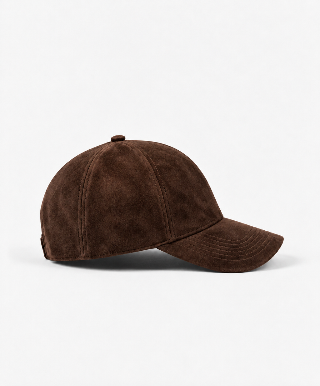 Suede Cap - Brown