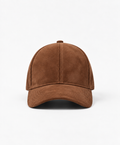 Suede Cap - Cognac