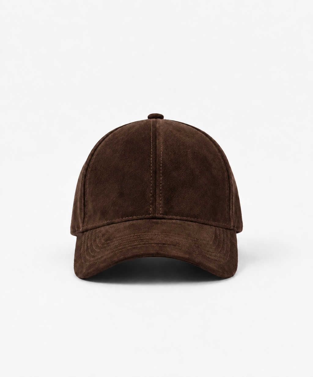 Suede Cap - Brown