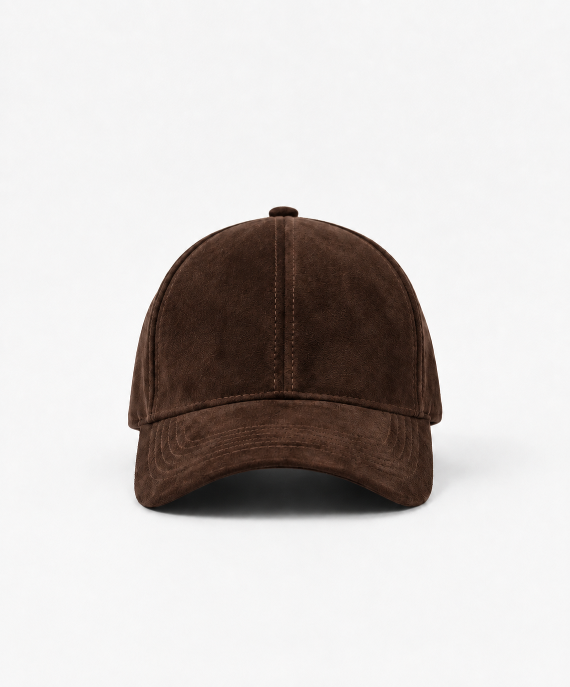 Suede Cap - Brown