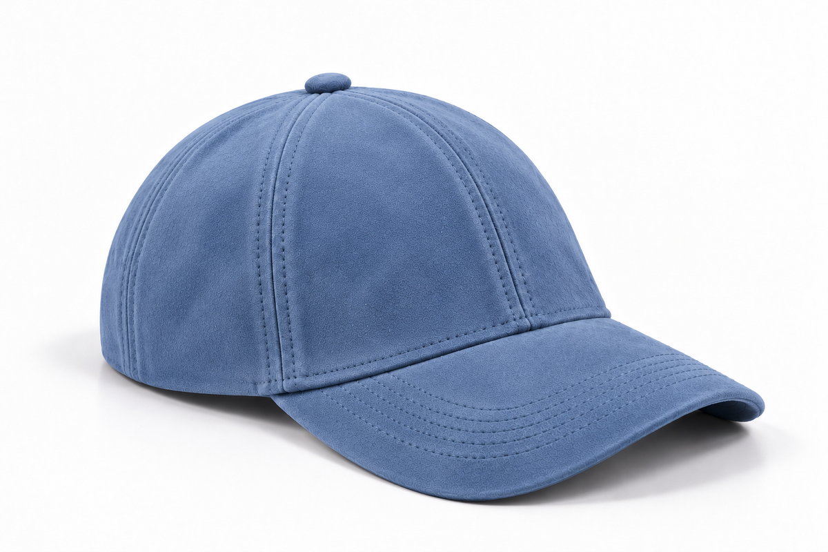 Suede Cap - Riviera Blue