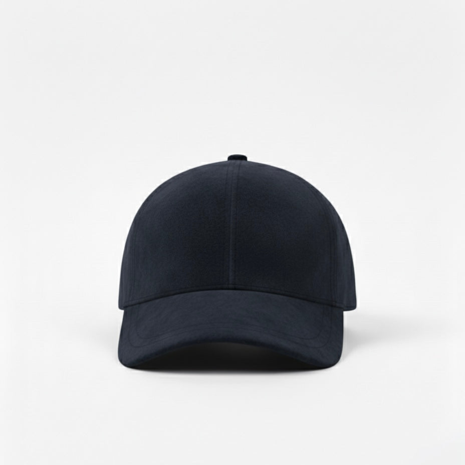 TELLARO Suede Leather Baseball Cap - Brown