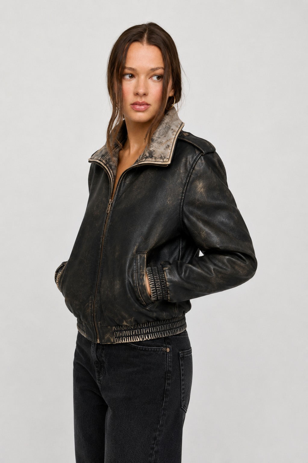 Ritratto Leather Jacket