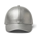 Leather Cap – Silver