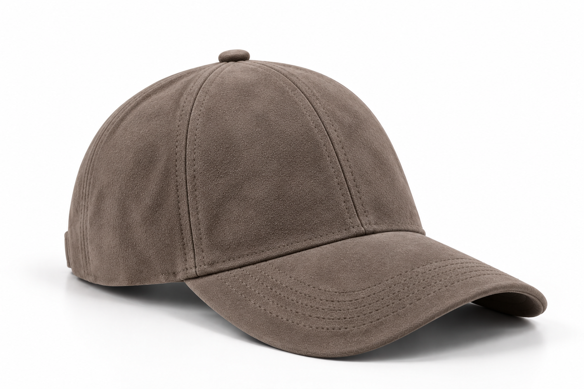 Suede Cap - Stone